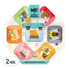 임팩트 카카오프렌즈 버라이어티 팩, 105g, 2세트