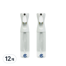 에어라파 분무기 300ml, 크리스탈화이트, 12개