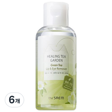 더샘 힐링 티 가든 그린티 립 앤 아이 리무버, 150ml, 6개