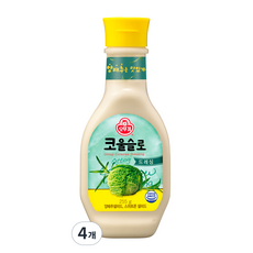 오뚜기 코울슬로 드레싱, 255g, 4개