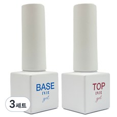 아이빛 케라틴 베이스 젤네일 5ml + NON 탑젤 5ml, 베이스젤 + 탑젤, 3세트