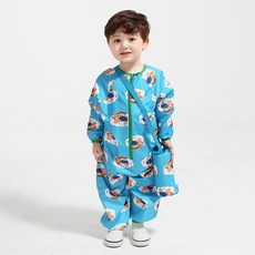 Minibebi幼兒美術圍裙, 藍色