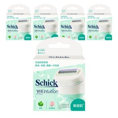 Schick 舒適牌 舒芙仕女除毛刀片 敏感肌 蘆薈&玫瑰香氛, 3入, 5盒