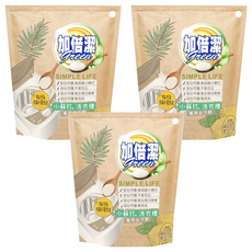 加倍潔 檸檬酸+小蘇打洗衣槽專用去汙劑, 有機檸檬酸，全方位清潔, 300g, 3包