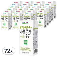 Pasteur 正直牧場 無抗生素牛奶, 190ml, 72入