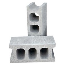 WITH BLOCK 6吋混凝土碎磚, 2個, 單色