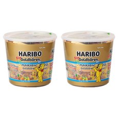 HARIBO 小熊水果軟糖, 870g, 2桶