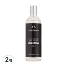 더바디샵 블랙 머스크 후레그런스 미스트 머스크향, 100ml, 2개