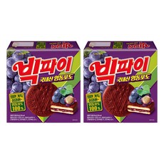 빅파이 영동포도 과자, 324g, 2개