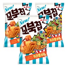 꼬북칩 카라멜팝콘맛, 108g, 3개 3개, 108g