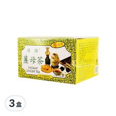 雁牌 重辣薑母茶，隨身包設計 12入, 25g, 12包, 3盒