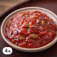 반찬단지 비빔오징어젓, 1kg, 4개