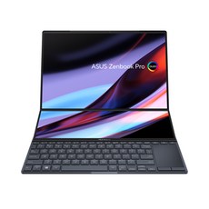 에이수스 2022 Zenbook Pro Duo 14 OLED, UX8402ZE-M3143W, 1024GB, 코어i7, 테크 블랙, 16GB, WIN11