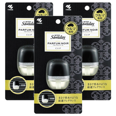 小林製藥 Sawaday 車用夾式芳香劑 Parfum Noir, 6ml, 汽車專用, 神祕東方, 3個