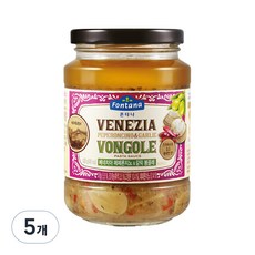 폰타나 베네치아 페페론치노 앤 갈릭 봉골레 파스타소스, 430g, 5개