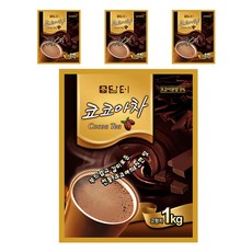 담터 코코아차 분말, 1kg, 1개입, 4개 1kg, 4개