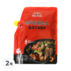 마라판다 마라샹궈소스 업소용, 1kg, 2개