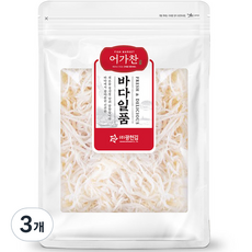 어가찬 백진미채, 400g, 3개