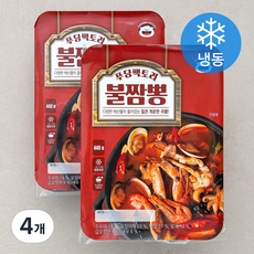 푸딩팩토리 불짬뽕 (냉동), 440g, 4개