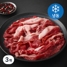 레커컷 호주산 차돌양지 구이용 (냉동), 3개, 200g