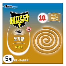 에프킬라 모기향 내추럴무향 10p