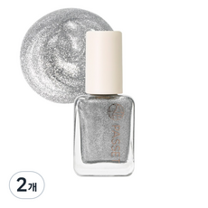 파셋 셀럽 네일컬러 폴리쉬 매니큐어 7ml, 46 디바실버, 2개