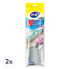 妙潔 超吸水膠棉拖 補充包, 2包