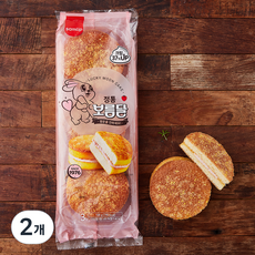 삼립 정통 보름달, 66g, 3개입, 2개 198g, 2개