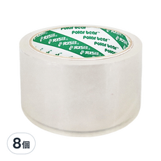 polar bear 北極熊 PPT4840S2 無聲OPP安靜封箱膠帶 1組, 8個
