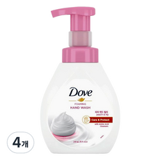 도브 포밍 핸드워시 피치 앤드 릴리, 240ml, 4개 4개, 240ml