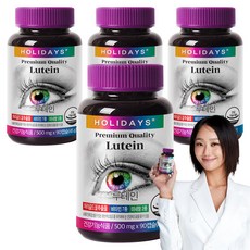 HOLIDAYS 高品質葉黃素膠囊, 90顆, 4罐