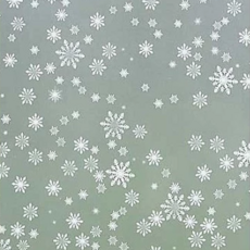 加大加寬隔熱自黏玻璃貼, 45X300cm, 防曬隔熱, 防窺透光, 小雪花, 1個