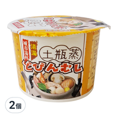 CITYSOUP 城市湯杯 清湯土瓶蒸, 日式湯品, 豐富蔬菜與海鮮, 即沖即食, 10g, 2個