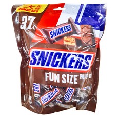 SNICKERS 士力架 花生巧克力 隨手包, 多層次有嚼勁口感, 香氣與美味完美交織, 666g, 1袋