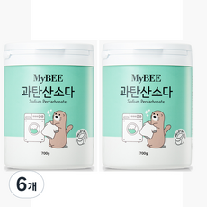 마이비 과탄산소다 산소계 표백제, 700g, 6개