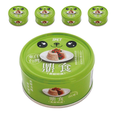 IPET 艾沛 鼎食犬罐, 新鮮美味, 健康加倍, 新鮮時蔬, 110g, 5罐