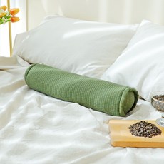 Begozani 純棉絎縫蕎麥枕, Washed Olive, 1入