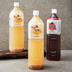 윤성순 맑은 엿기름 16시간 식혜 1500ml x 2p + 맑은 계피 생강 5시간 수정과 1500ml 세트, 1세트