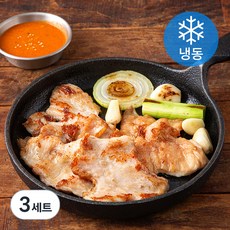 과일 숙성 납작 생막창 400g + 양념 100g 세트 (냉동), 3세트