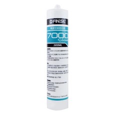 FINESIL 7000互力中性矽利康, 霧面耐候密封膠, 容量300ml, 1個