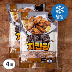 굿프랜즈 애간장 치킨윙 (냉동), 500g, 4개