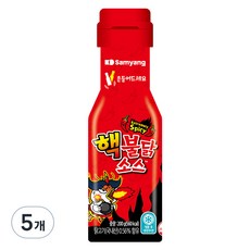 삼양 핵불닭소스, 200g, 5개