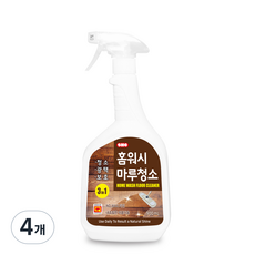 신희 홈워시 마루청소 보호 광택제, 900ml, 4개