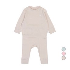 에뜨와 아동용 버즈 면 상하의 세트 뜨와 유아용 버즈 상하의 세트