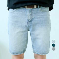 블루포스 남성용 로즈델 5부 청반바지