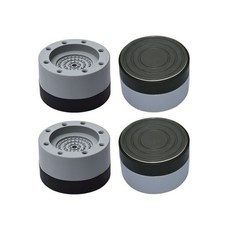 IS KongGam 洗衣機冰箱大型家電臥式直立式高度3.5cm, 灰色, 4個