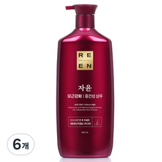 리엔 자윤 강화 중건성 샴푸, 950ml, 6개