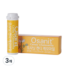 오사닛 캔디, 캐모마일, 3개, 7.5g
