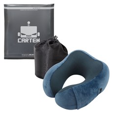 CARTEM 離開內存泡沫莫克墊+收納袋, 藍色, 1組