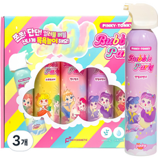 유아용 핑키통키 버블파티 바디클렌저 5종 x 300ml 세트, 1500ml, 3개